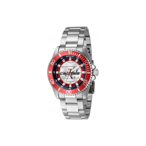 INVICTA Кварцевый Movement Женские Часы 38 мм Серебряные