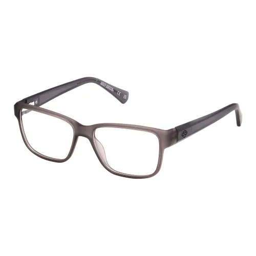 Harley Davidson Литьевые Прямоугольные Оправы для очков Мужские Серые