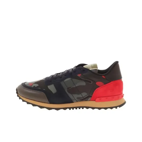 Valentino Rockrunner Low Топ Повседневная обувь Мужская Черная