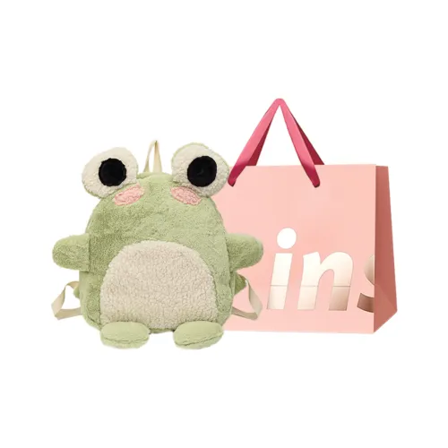 WHEELY BABY + Плюшевый рюкзак стандартный унисекс зеленый