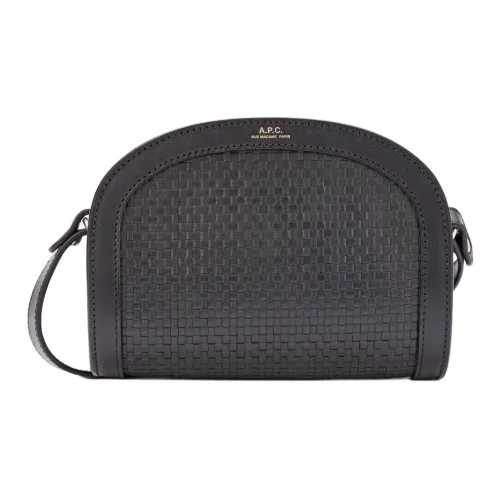 A.P.C Сумка через плечо из кожи мини-сумка женская черная