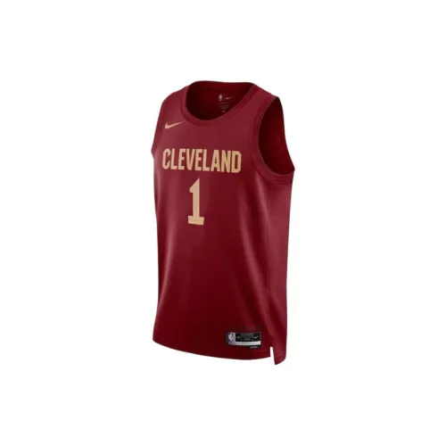 NBA x Nike Cleveland Cavaliers ICON Collection Баскетбольная Джерси Унисекс Каштановый