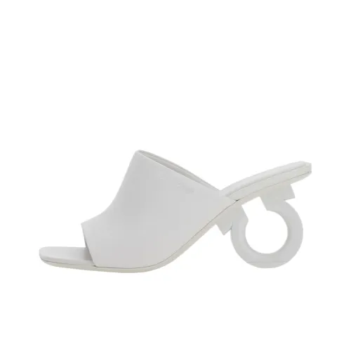 Ferragamo Слипоны Женские Белые