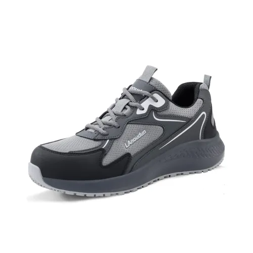 Blue Gull Shield Нескользящая Легкая Низкая Обувь Уличная Унисекс Темно-сланцево-серый