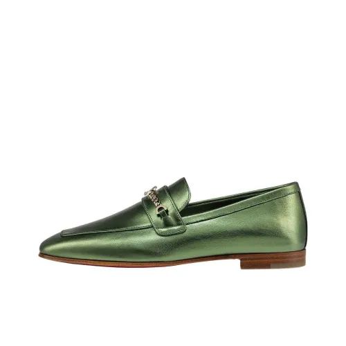 Christian Louboutin Лоферы Зеленые Женские