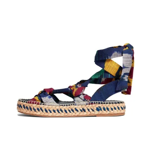 Ralph Lauren Collection One Ремешок Сандалии Женские Синий Черный