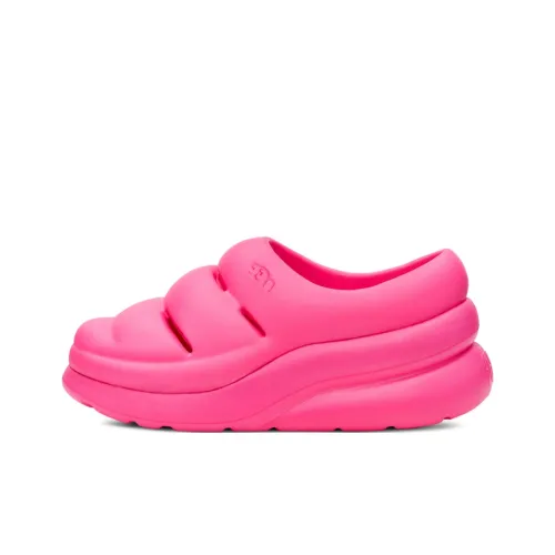 UGG Sport Yeah Clog Low Топ Спортивная Повседневная Обувь Женская Цвет Ириски Розовый