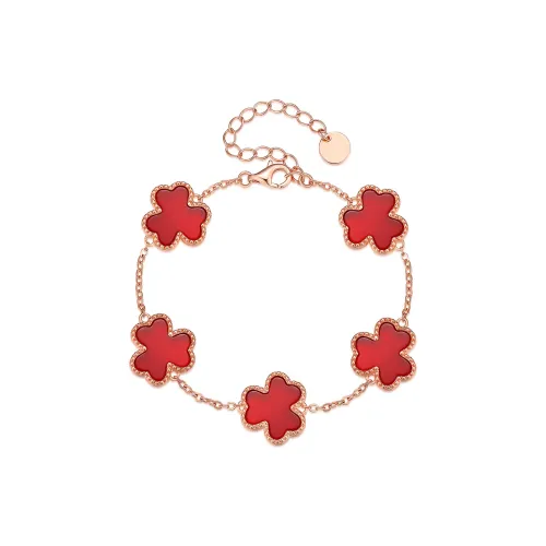 HOLLY RYAN Элегантность Роскошь Вечный Украшение Стиль Мори Сладкий стиль Ins Маленький Счастливый Трилистник Браслет Женские