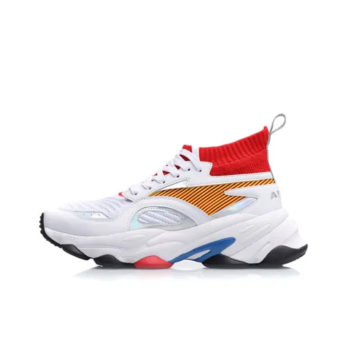 Подкладка Counterflow Неон Источник Triceratops противоскользящий и устойчивый к истиранию высокий топ спортивная повседневная обувь мужская белая