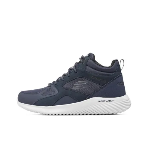 Skechers Bounder MID Топ Повседневная обувь Мужская Морской синий