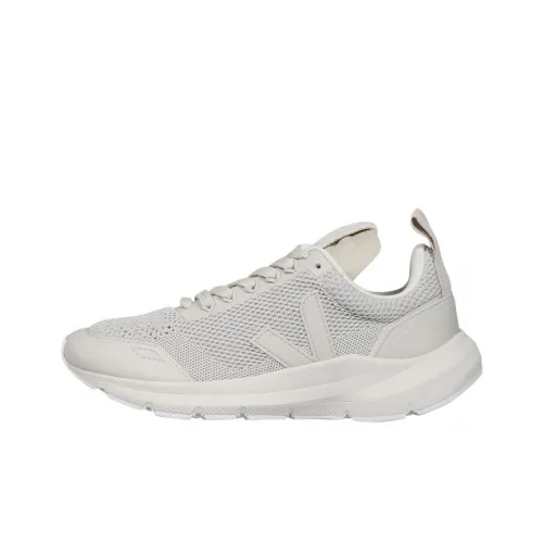 RICK OWENS совместный бренд x VEJA Performance Runner Амортизация Низкий Топ Спортивная Повседневная Обувь Унисекс Серый Белый