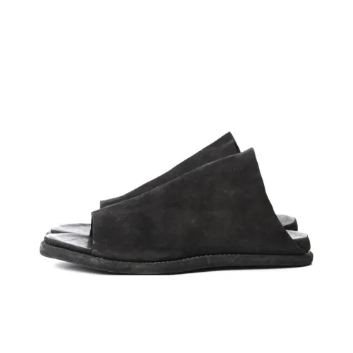 GUIDI Слипоны Мужские Черные