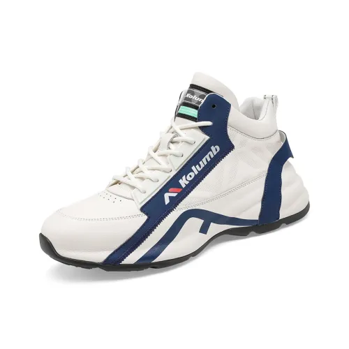 KOLUMB Casual MID Топ Белый Синий Мужской