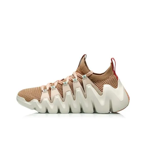 LINING Низкие кроссовки для бега женские цвет олень коричневый