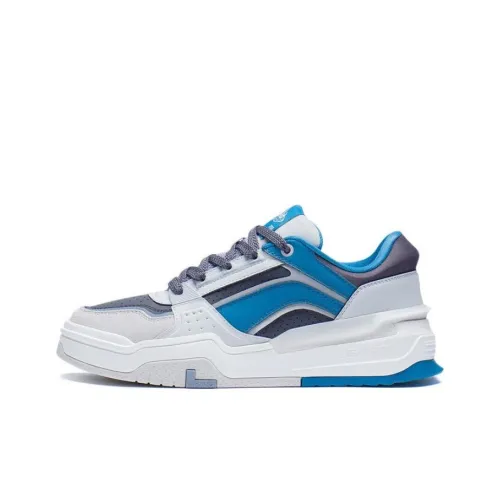 LINING Samchen Canchun Low Топ Скейтборд Кроссовки Мужские Синие Серые