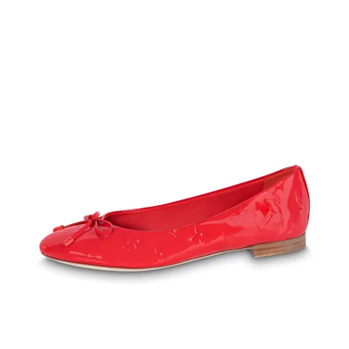 LOUIS VUITTON Nina Балетки Повседневная обувь Женская Красная