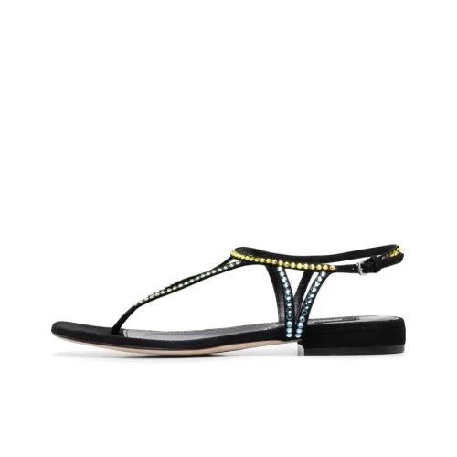 SERGIO ROSSI Godiva Evening One Ремень Сандалии Женские Черный