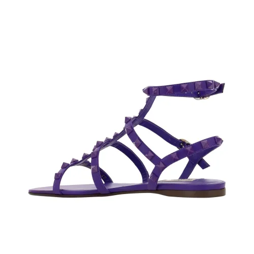 Valentino Римские Сандалии Женские Фиолетовые