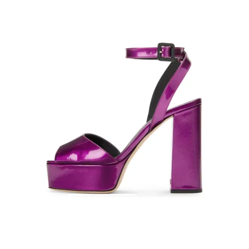 Giuseppe Zanotti GZ New Betty One Ремешок Сандалии 12 см Женские Фиолетовые