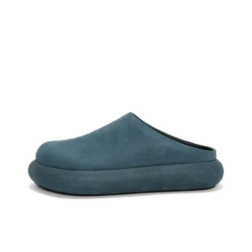 JW Anderson Резиновая подошва Домашние тапочки Женские Синие