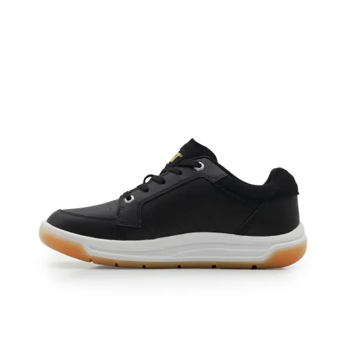 CAT Slip-resistant Abrasion-resistant Waterproof And Breathable Low-Top Streetwear Men's Black