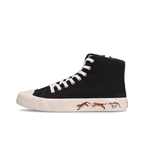 KENZO High Top Canvas Shoes Women's