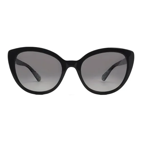 Kate Spade Пластик Кошачий глаз Солнцезащитные очки Женские Черный