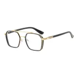 Золотая/черная рамка