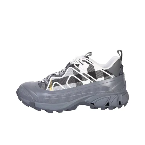 Burberry Низкий Топ Спортивная Повседневная Обувь Мужская Серый