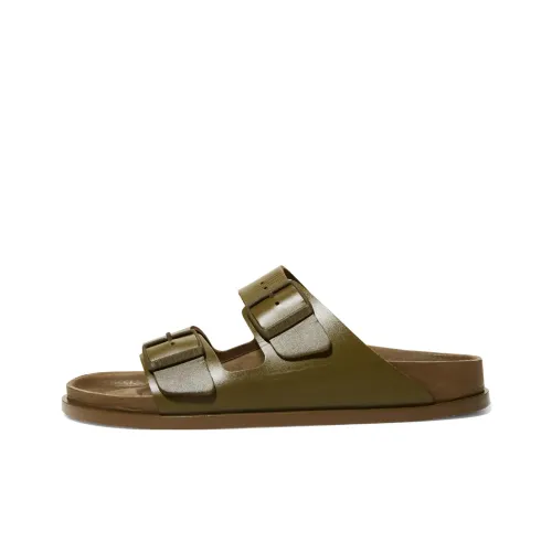 Birkenstock Слипоны Оливковый Унисекс