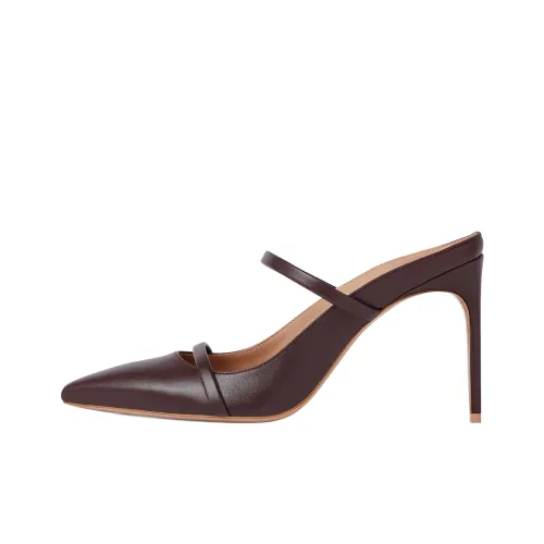 Malone Souliers Домашние тапочки 9 см Женские Черные