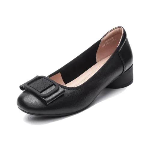 Mulinsen Женские повседневные туфли Low Топ Черные Женские