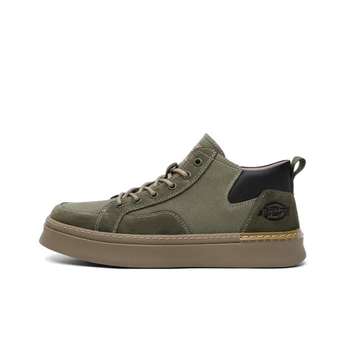 Dickies Скейтборд Кроссовки MID Топ Армейский Зеленый Мужской
