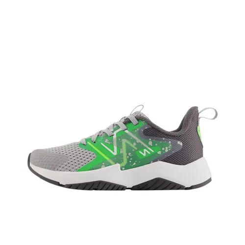 New Balance NB Rave RUN V2 Low Топ Беговые кроссовки Унисекс Серый Зеленый