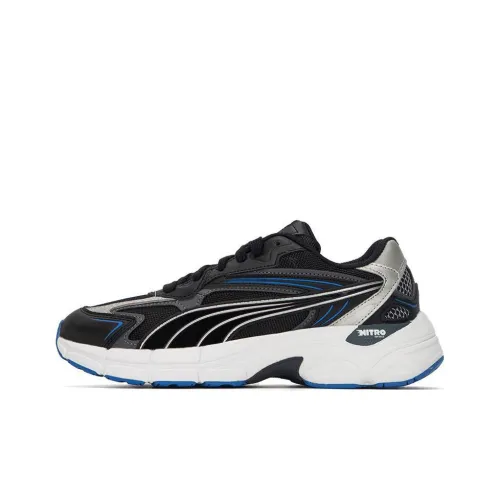 PUMA Teveris Nitro Low Топ Повседневный Унисекс Черный Серебряный