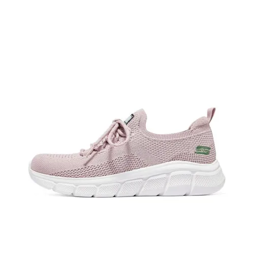 Skechers BOBS B FLEX Цвет Connect Низкий Топ Беговые кроссовки Женские Розовый