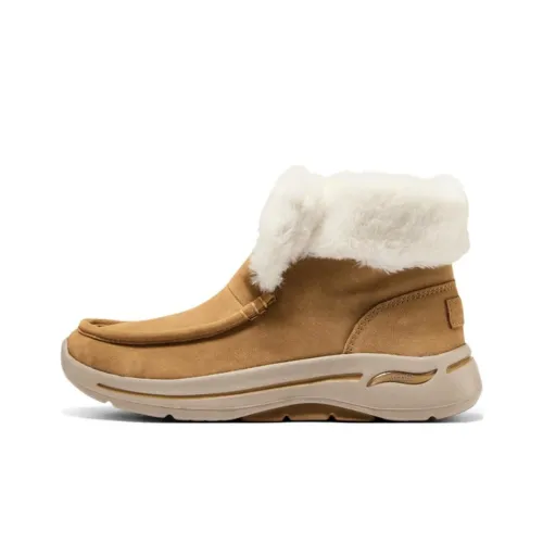 Skechers Ankle Длина Сноубутсы Женские Каштановый