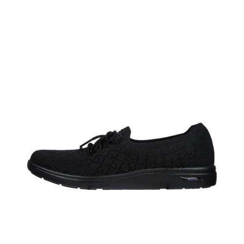Skechers ARCH FIT UPLIFT Perfect Low Топ Спортивная повседневная обувь Женская Черная