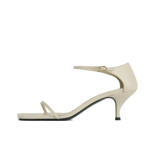 TOTEME One Ремешок Сандалии 5,5 см Женские Бежевые