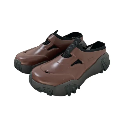 Slam Jam x Vibram Амортизация Износостойкие Низкие Кроссовки для тренировок Мужские Коричневые