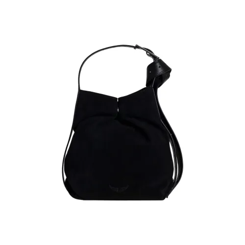 Zadig Voltaire Сумка через плечо из телячьей кожи сумка для женщин черная