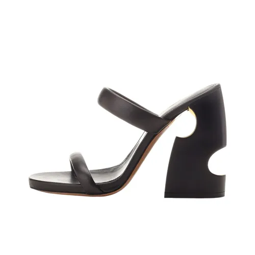 Off Белый Слипоны Женские Черный