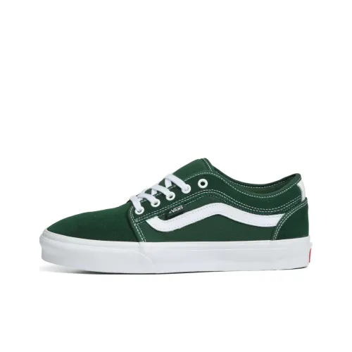 Vans Chukka Sidestripe Low Топ Скейтборд Кроссовки Унисекс Зеленый