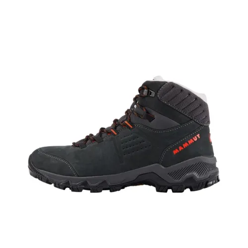 MAMMUT Mercury 4 Slip-resistant Abrasion-resistant MID Топ Походная обувь Мужской Черный