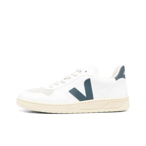 VEJA Low Топ Стильный Скейтбординг Мужской Белый Синий