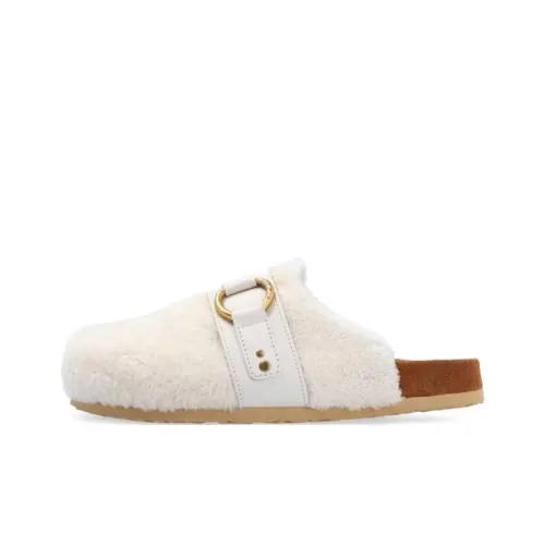 See By Chloe Домашние тапочки Женские Белые