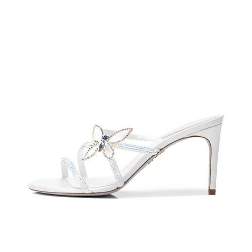 RENE CAOVILLA Слипоны Женские Белые