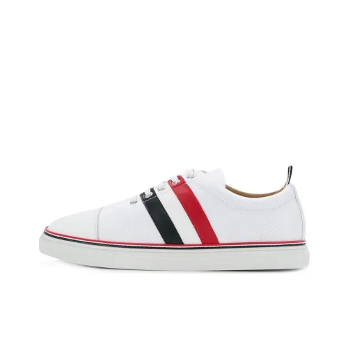 THOM BROWNE Low-Top Canvas Shoes Men's