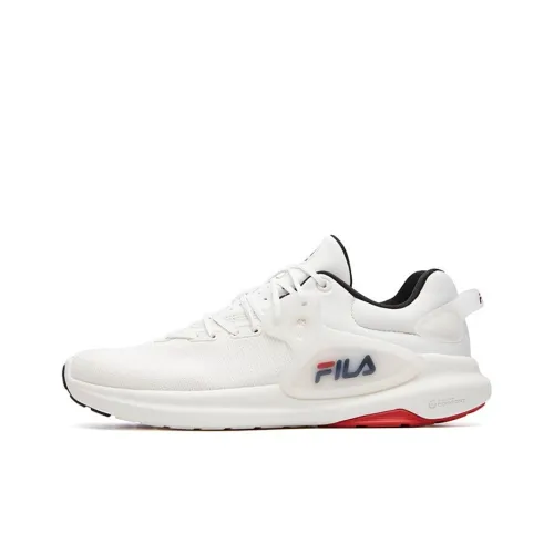 FILA Низкие беговые кроссовки для женщин горчичный цвет белый