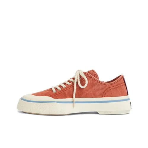 EYTYS Low-Top Canvas Shoes Orange Men's